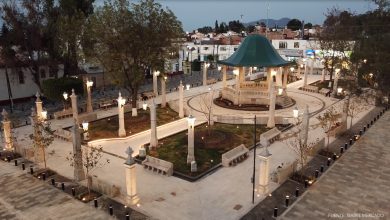 Finalmente concluyó la intervención en la Plaza Rey Netzahualcoyotl, de Santa María de Guido