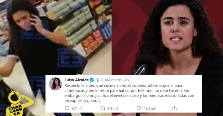 “Sí Lo Traía Y Me Lo Quité”: Luisa María Alcalde Por Ser Captada Sin Tapabocas