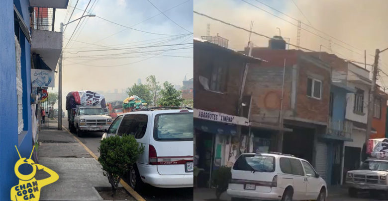 #Morelia Se Incendia Lote De Prados Verdes, Fuego Ya Alcanzó Las Casas