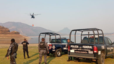 Son 2 Helicópteros Combatiendo Fuego En Zitácuaro; Hay 4 Incendios En Michoacán