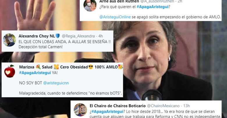 Surge #ApagaAristegui, Critican A Periodista Por Criticar Gobierno De AMLO
