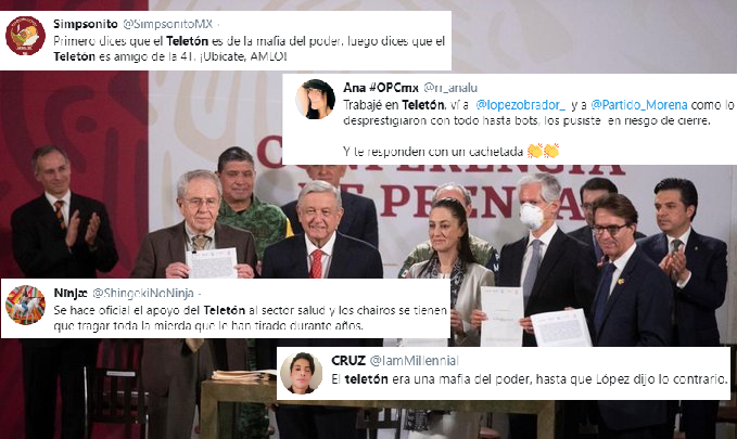 Tunden En Redes A AMLO Por Apoyar Hoy Al Teletón Pero Haberlo Criticado Por Años