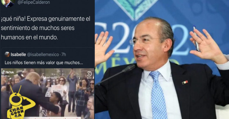 Le Dicen Gallina Teporocha A Calderón Por Borrar Mensaje Contra Donald Trump