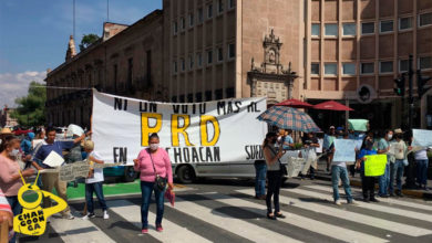 #Morelia SUEUM Cierra Avenida Madero Frente A Colegio De San Nicolás