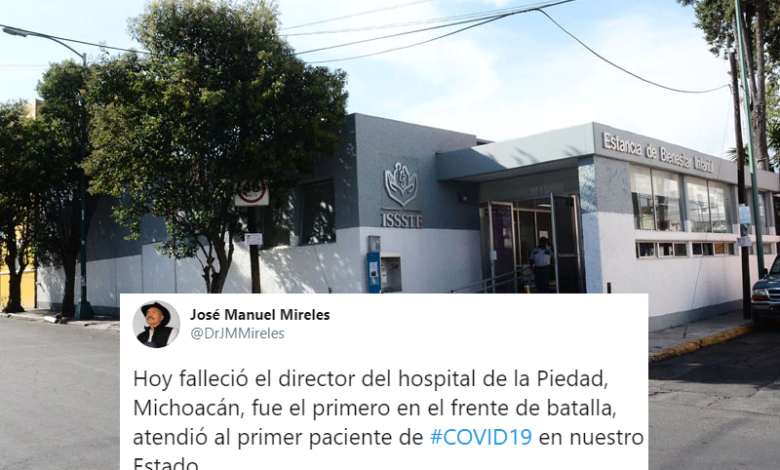 Muere Director Del IMSS De La Piedad Por COVID-19; Mireles Confirma Noticia