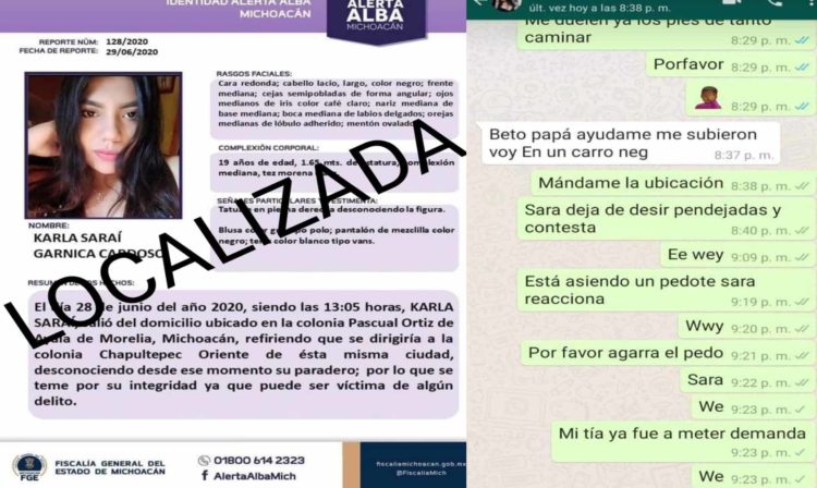 Localizan A Joven Que Presuntamente Había Sido "Levantada" En Morelia