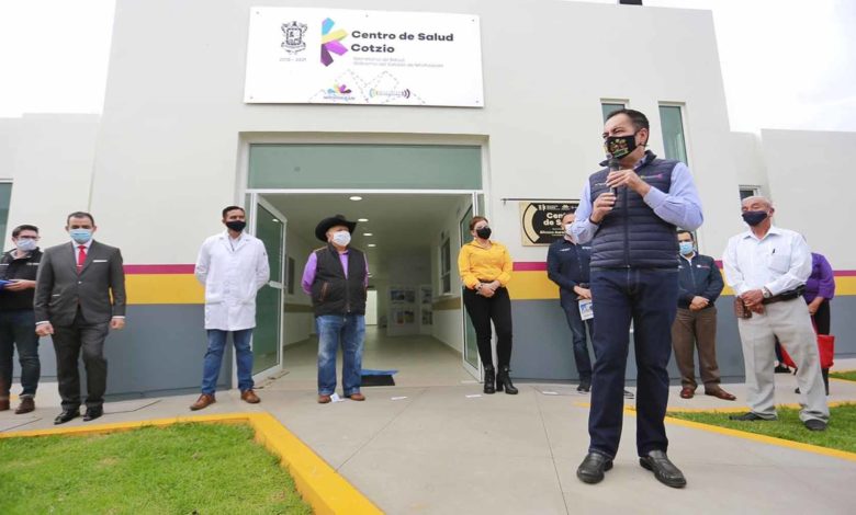 Inauguran Centro De Salud En Tarímbaro
