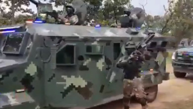 Circula Video Del CJNG Presumiendo Armas Del Ejército Y Trocas Blindadas