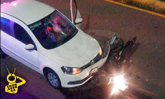 #Morelia Atropellan A Chavito Motociclista En La Morelos, Lo Mandan Al Hospital