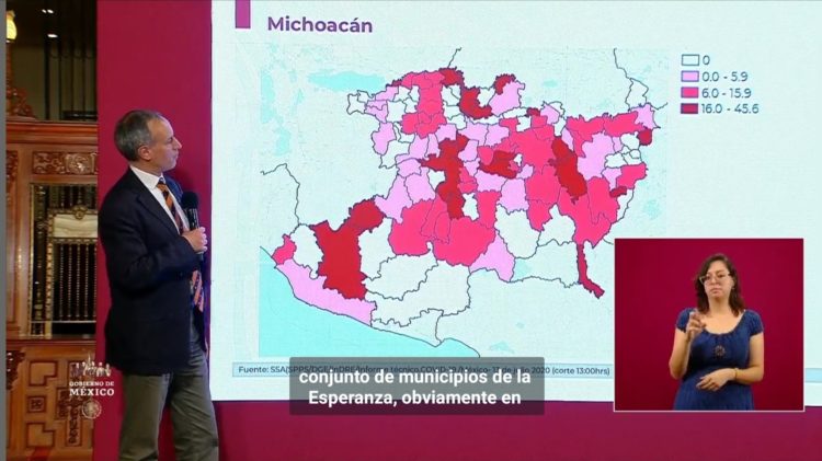 Bajan Los Contagios En Michoacán: López-Gatell