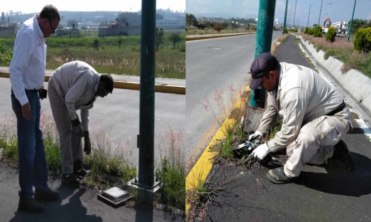 #Morelia Reponen Cableado De Alumbrado Público Que Había Sido Robado