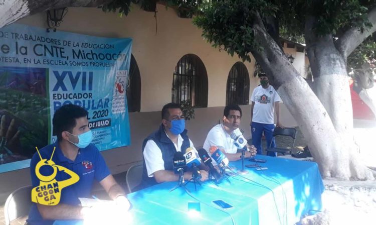 #Michoacán CNTE Pide No Regresar A Clases Presenciales Hasta Que Haya Bajado COVID-19