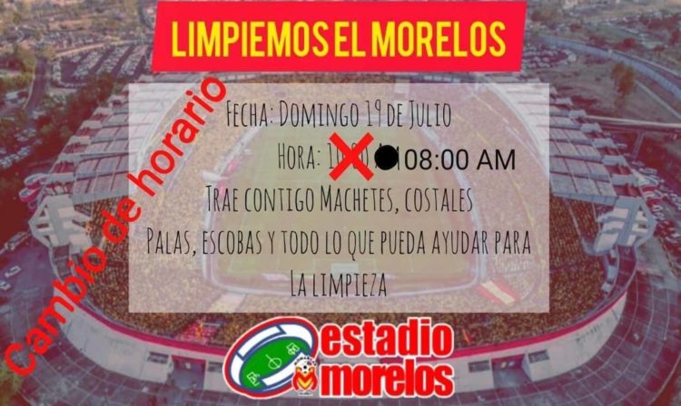 #Morelia Convocatoria Pa’ Limpiar El Morelos Se Cambia De Hora