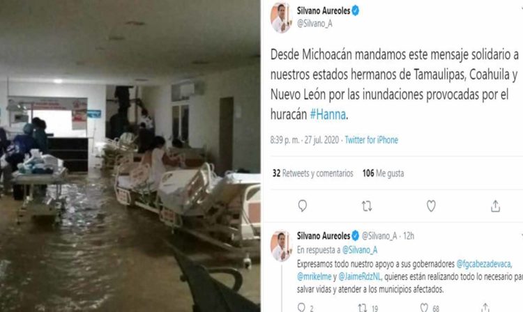 "Michoacán Está Con Ustedes", Silvano Refrenda Apoyo A Estados Afectados Por Hanna