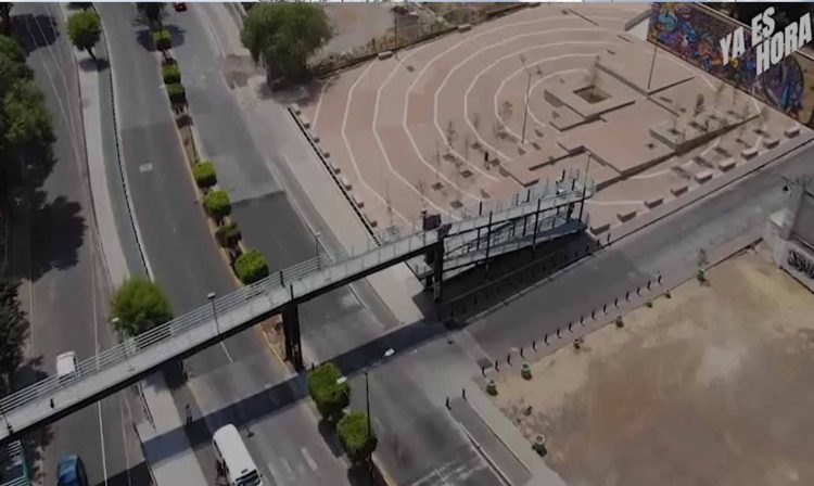 #Morelia Reubican Puente Peatonal De La Nocupétaro