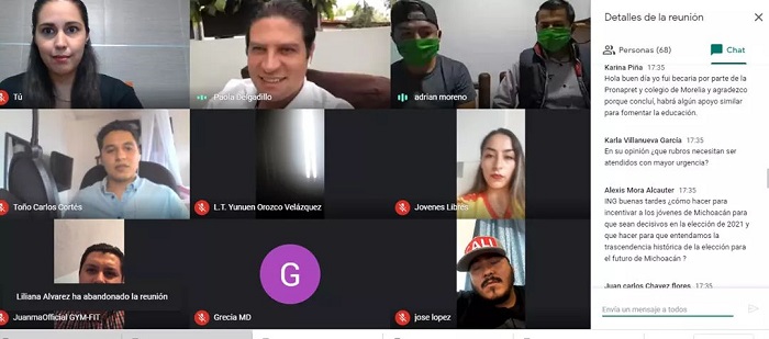 Jóvenes Michoacanos Deben Tener Participación Política: Alfonso Martínez