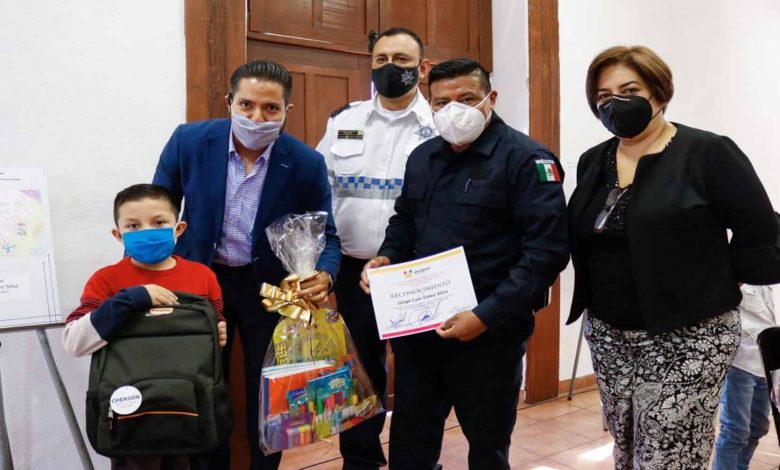 #Uruapan Entregan Premio A Ganadores Del 1er Concurso de Dibujo Infantil “Imagina tu Cultura Vial”