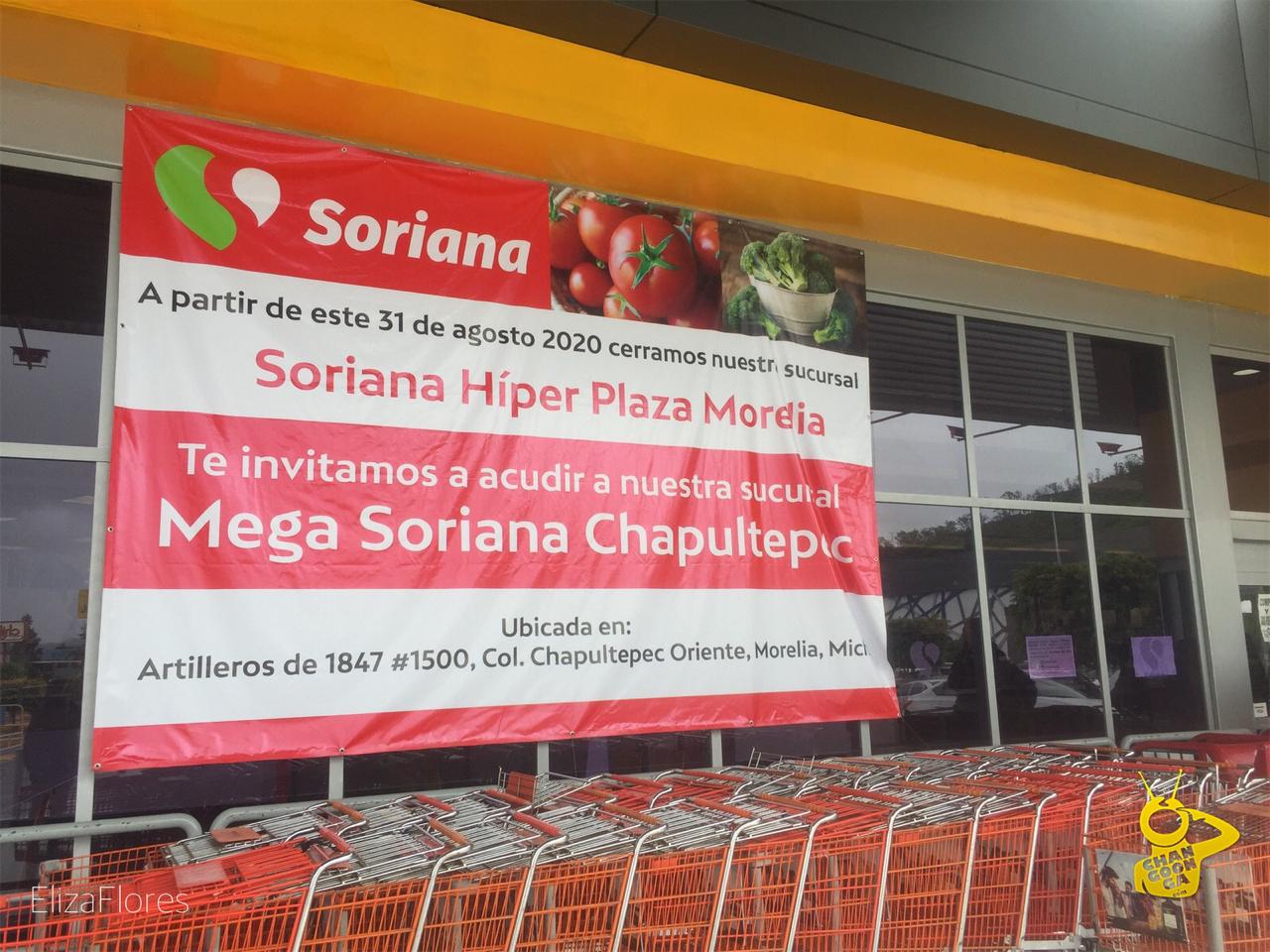 Soriana Plaza Morelia Anuncia Cierre; Empleados En Incertidumbre