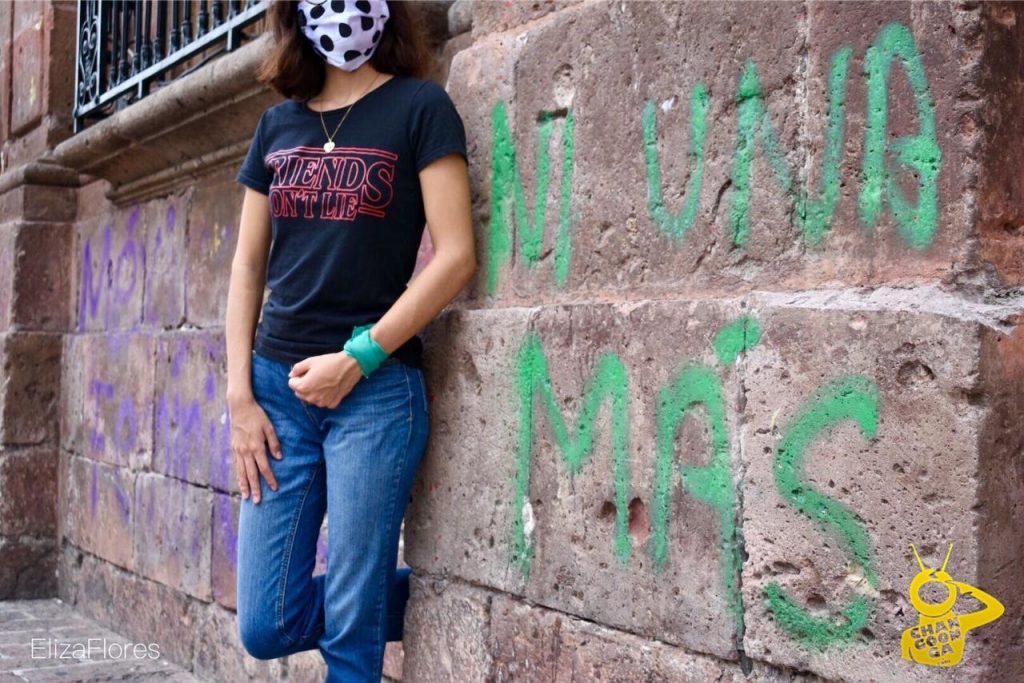 #Morelia Feministas Inconformes Por La Eliminación De Pintas En El Centro