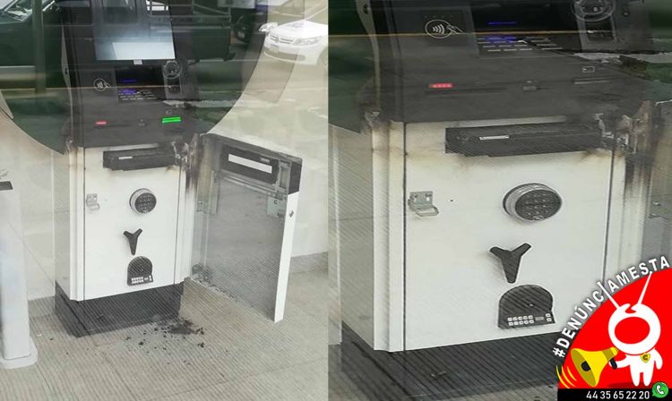 #Denúnciamesta Ratas intentan robar un cajero en Morelia