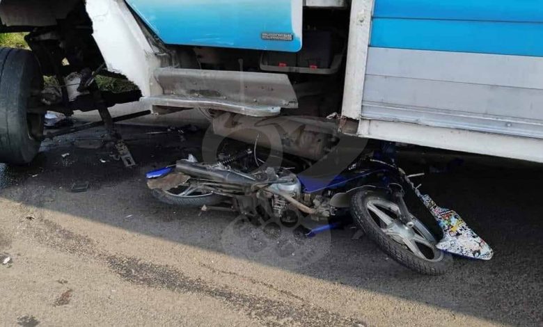 El pasado 22 de agosto, en un percance vehicular terminó con la vida de un motociclista.