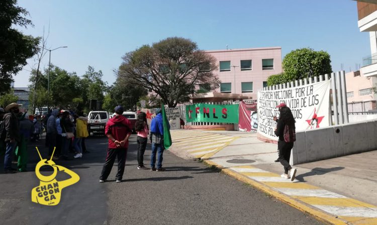 FNLS Se Manifiesta En Morelia