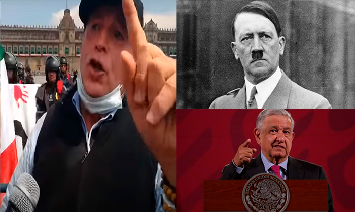 Gilberto Lozano, Líder De FRENAA Compara A AMLO Con Hitler
