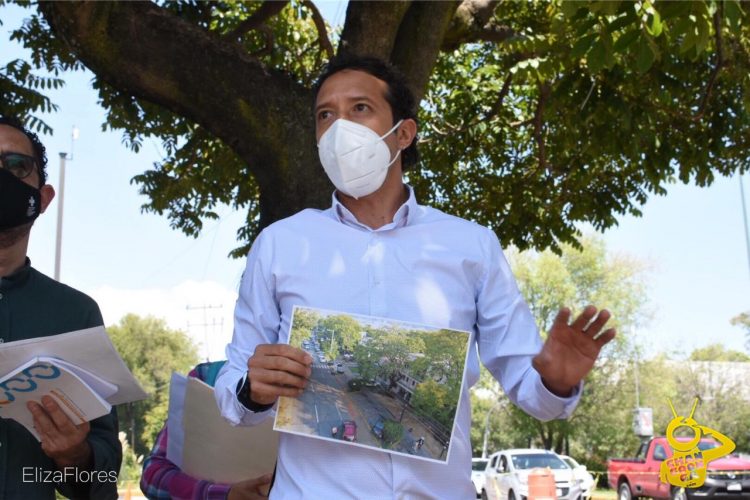 #Morelia Replantean El Ampliar Banqueta En Acueducto