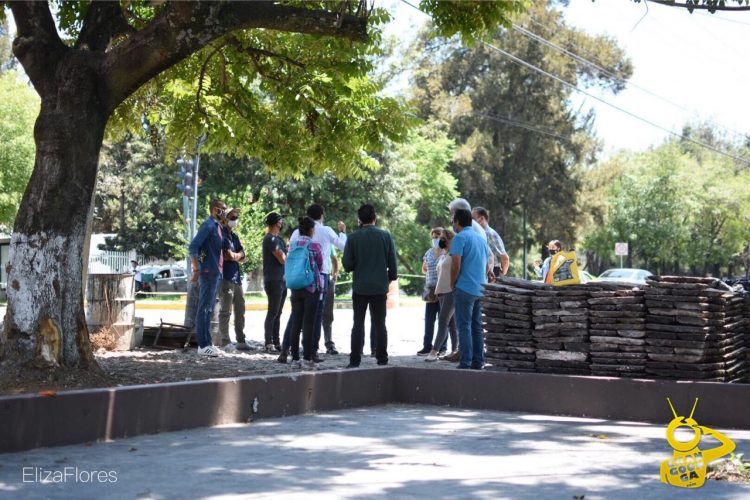 #Morelia Replantean El Ampliar Banqueta En Acueducto