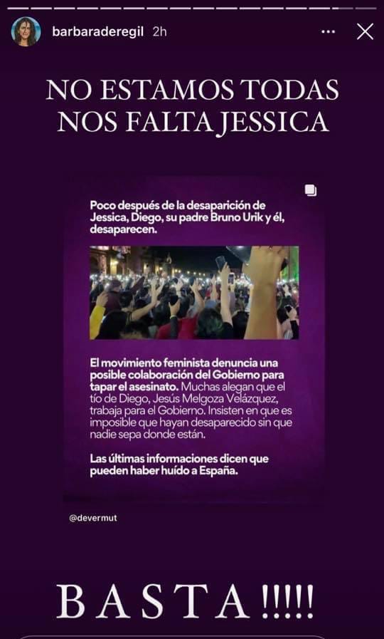 Danna Paola, Bárbara De Regil Y Otros Famosos Viralizan Foto Del Presunto Feminicida De Jessica