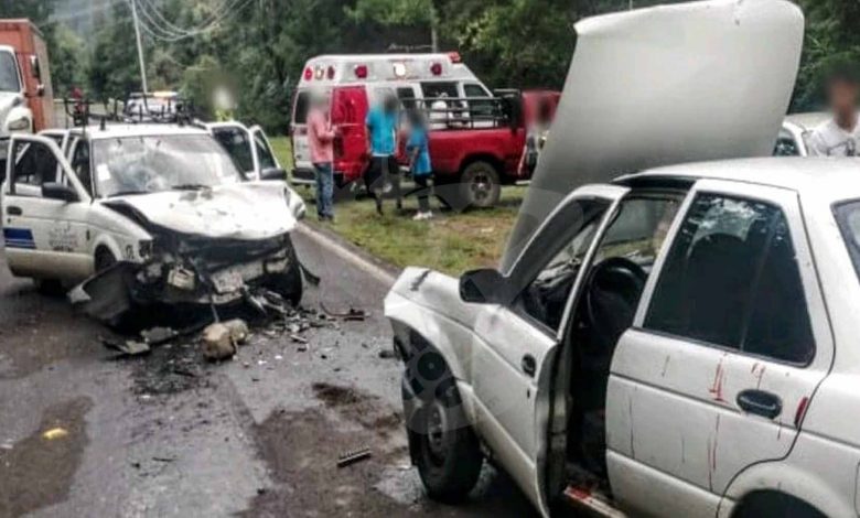 Carros Quedan Destrozados Tras Choque En La Morelia-Mil Cumbres