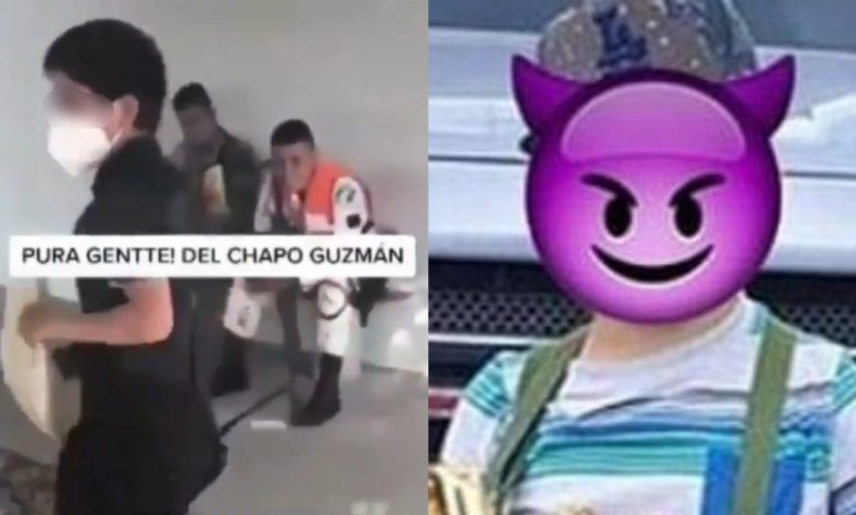 #Video ''Puro Cártel Del Chapo'', Niño Sicario A Militares