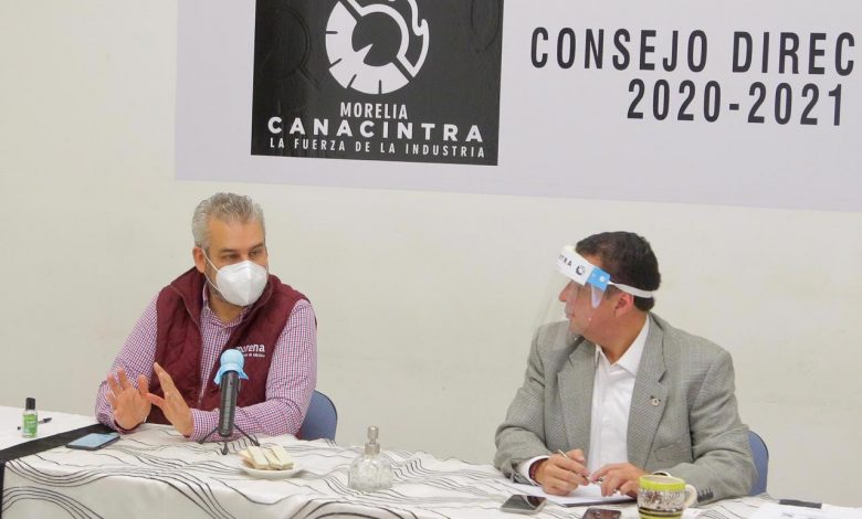 Alfredo Ramírez Acuerda Trabajo Conjunto Con Canacintra Por Desarrollo Sustentable