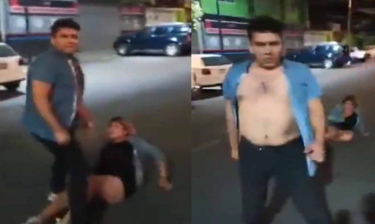Pasa En México: Hombre Golpea Brutalmente A Mujer En La Calle