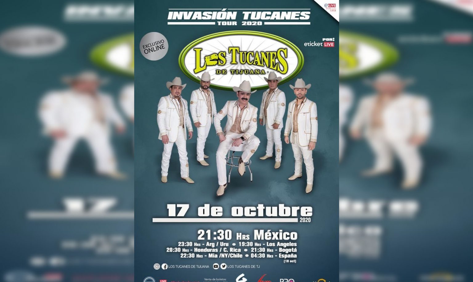 ¡Arriba Yo, Mi Apá Y La Chona! Los Tucanes De Tijuana Ofrecerán
