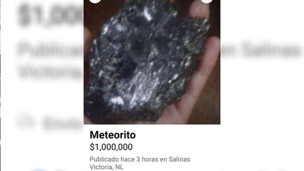 Ceniza de meteoritos
