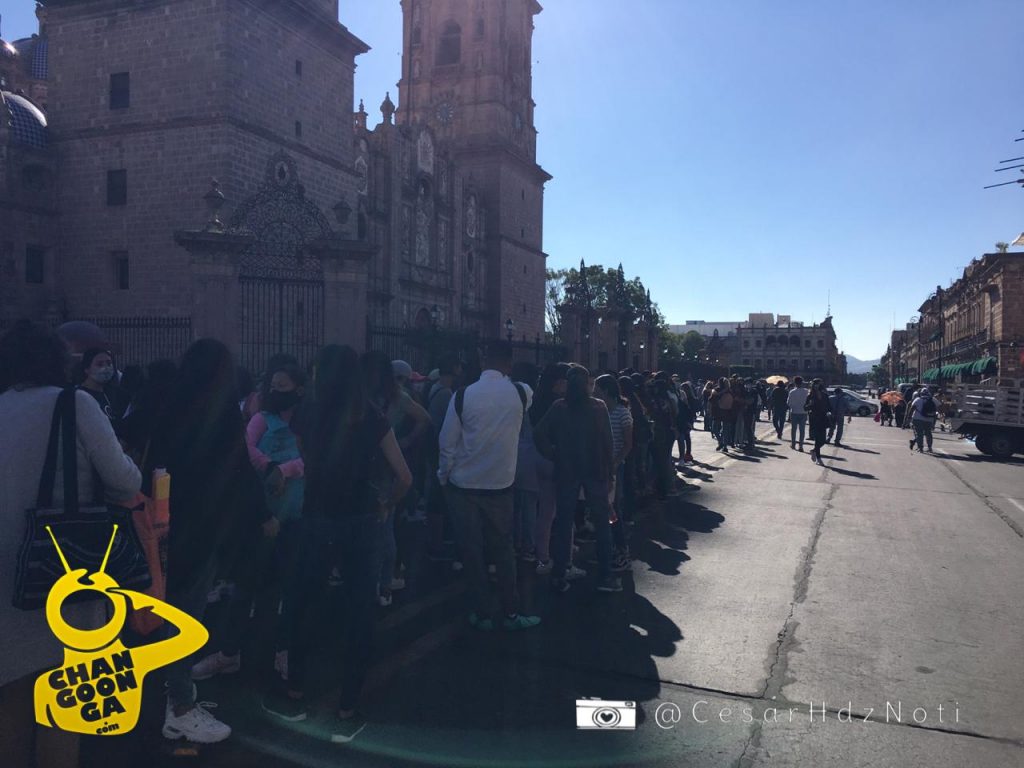 #Morelia CNTE Se Manifiesta Buscando Mesa De Diálogo Con AMLO