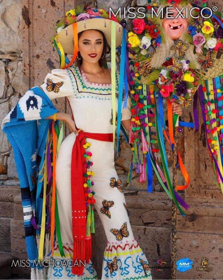 Michoacán Dentro De Los Mejores 6 Trajes Típicos En Miss México