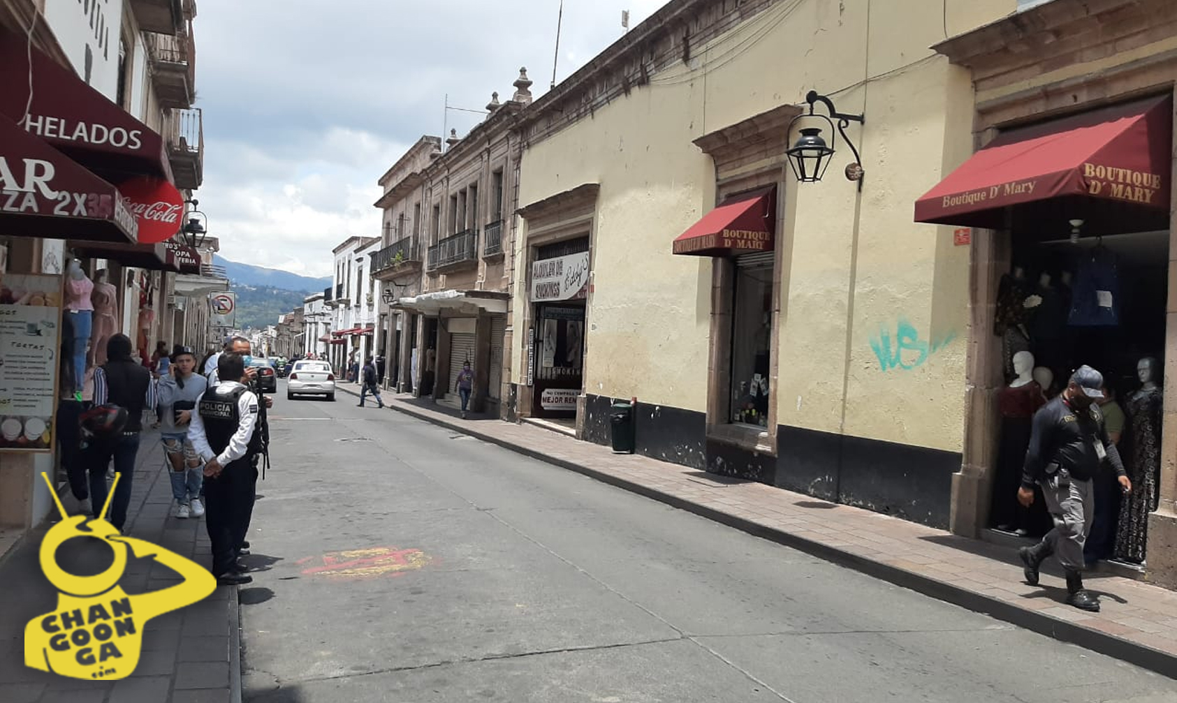 Reportan Balacera En Pleno Centro Histórico De Morelia