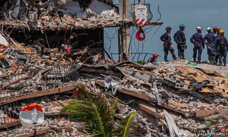 Miami- derrumbe de edificio