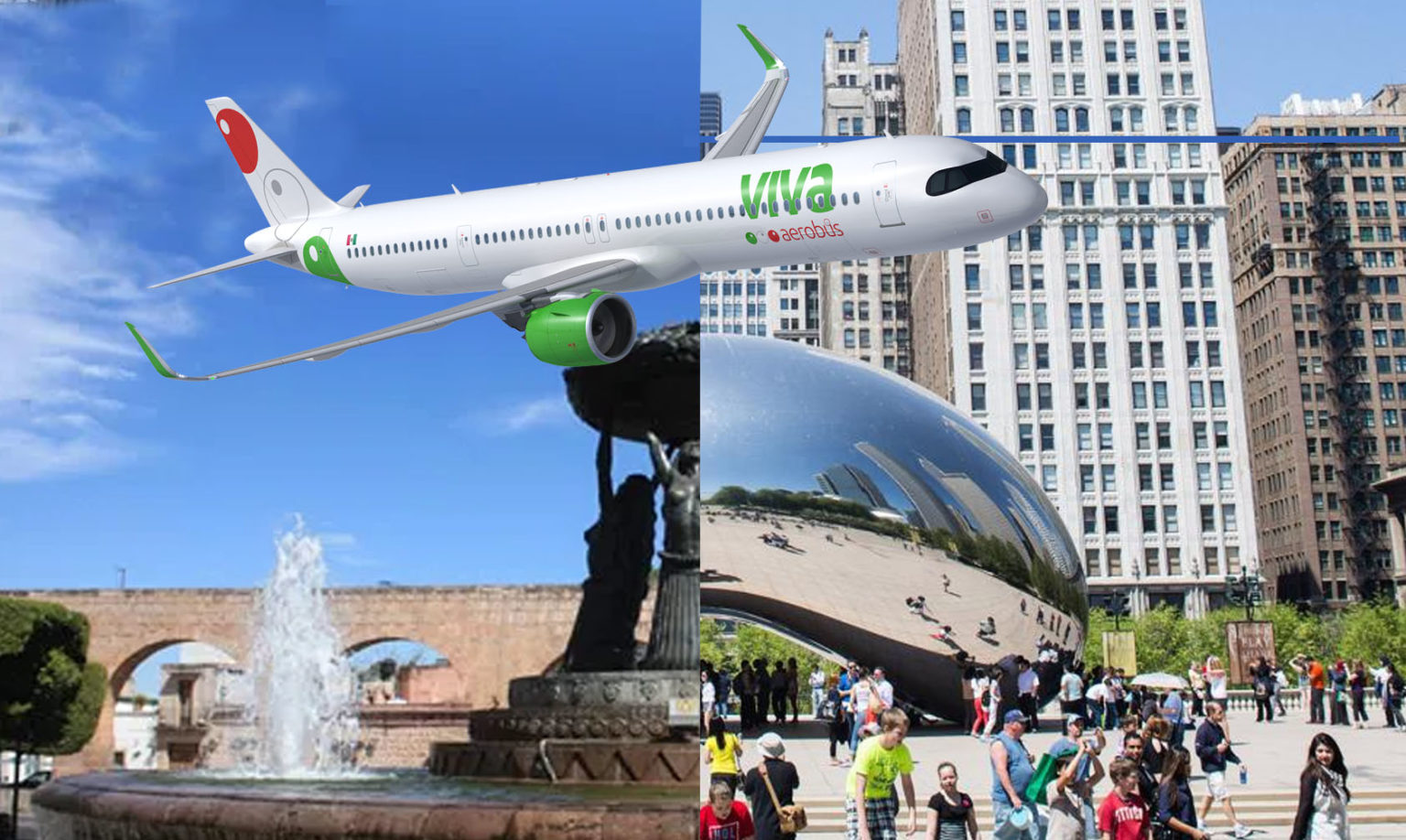 Viva Aerobus Inaugura Como Servicio Regular Ruta Morelia Chicago O