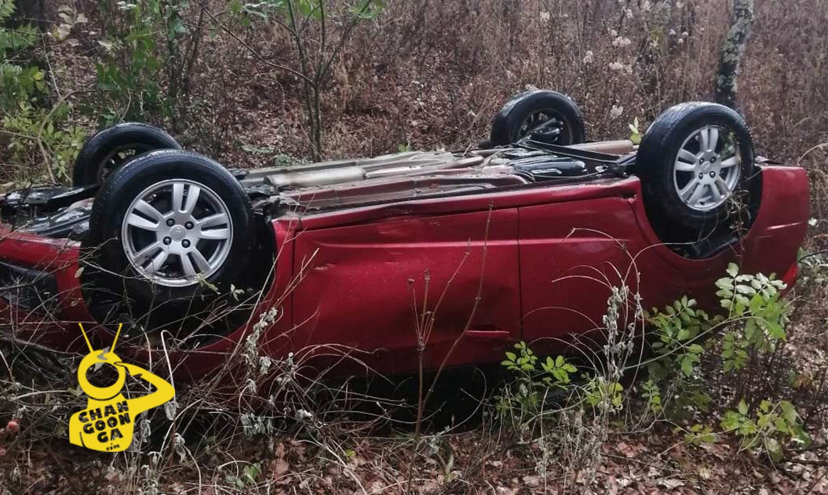 Sale Ileso Conductor Al Volcarse En La MoreliaQuiroga