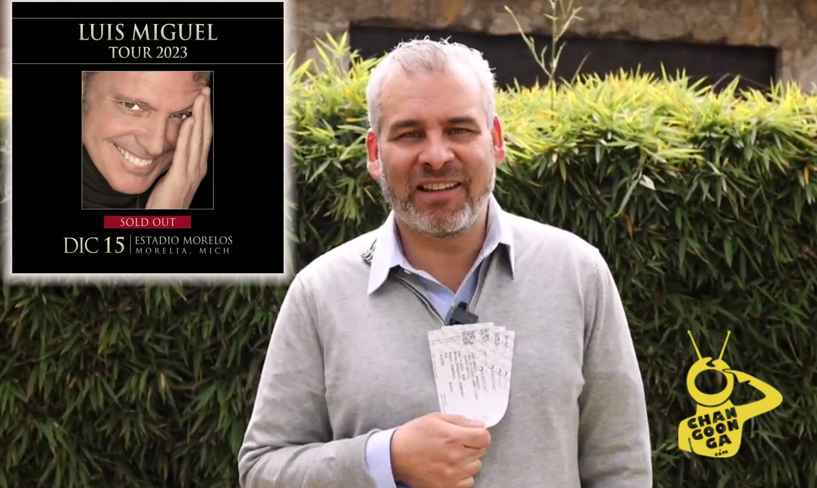 #Morelia Bedolla Se Rifa Con 20 Boletos Para Concierto De Luismi HOY ...