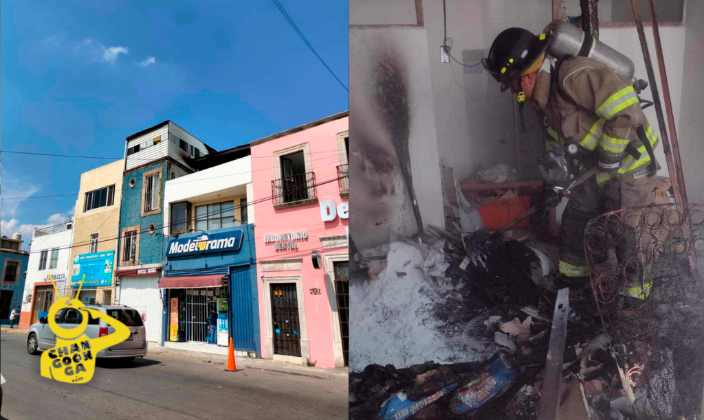 #Morelia Terraza Se Incendia En El Centro Histórico; Solo Hubo Daños ...